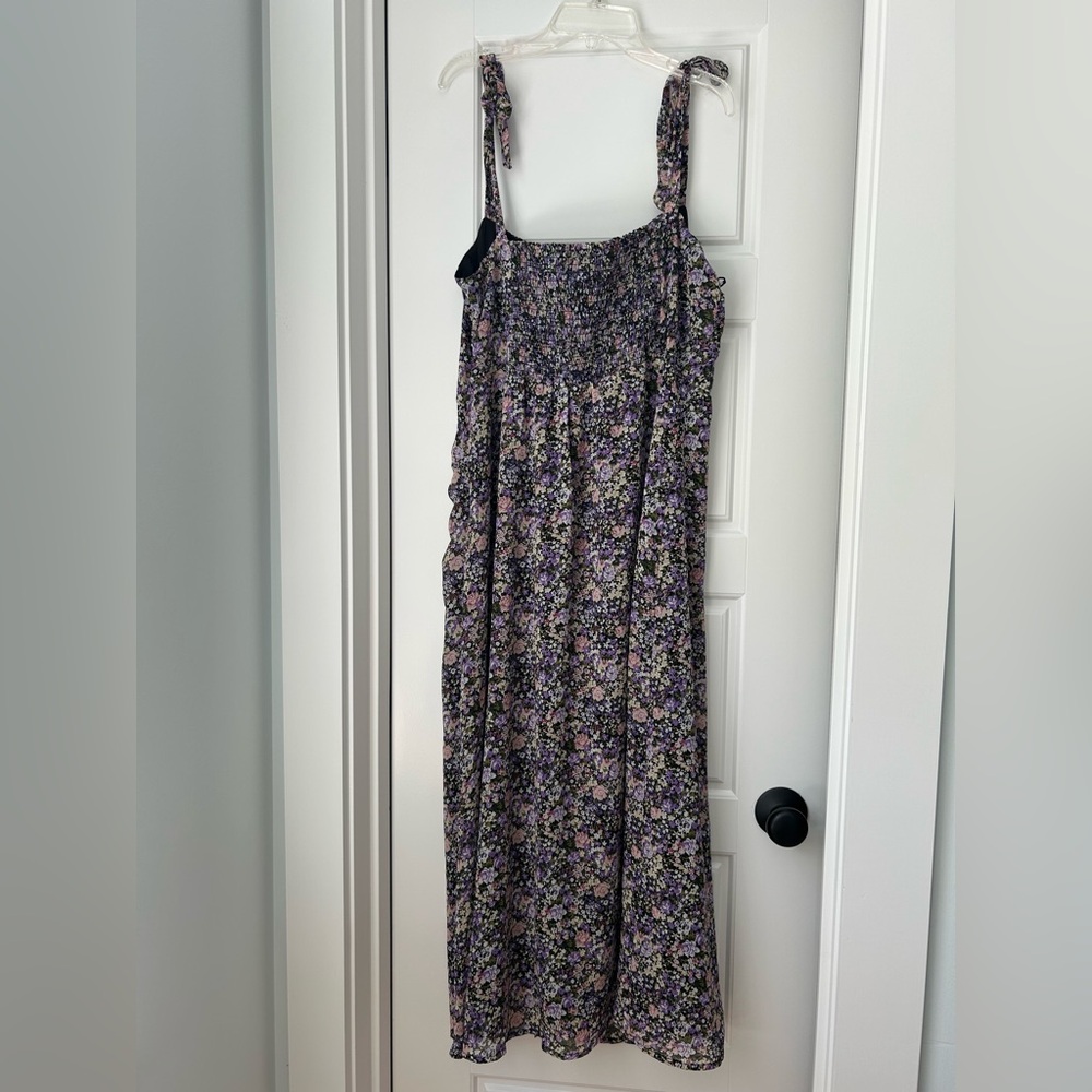 ASTR the Label Floral Sleeveless Dress with Slit - Picture 5 of 14